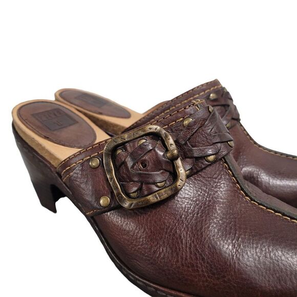 Frye Women's Candice Woven Clog sz 8 - Picture 12 of 15